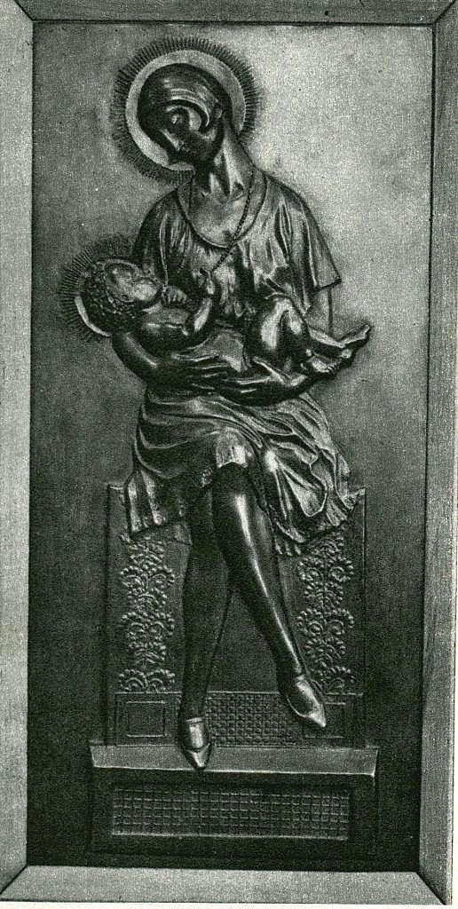 Skulptoriaus Juozo Zikaro „Moderniška Madona“, 1928 m.