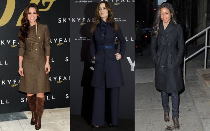 Berenice Marlohe ir Naomie Harris