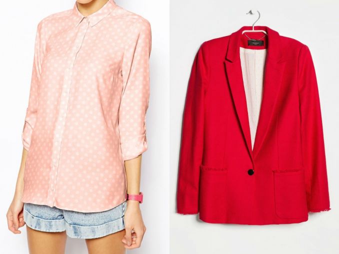 Marškiniai „River Island“, asos.com, Ltd, švarkas „Mango“, mango.com