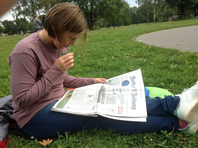 Straipsnio autorė Lina parke