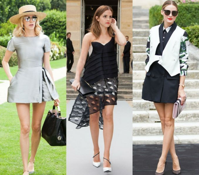 Elena Perminova, Emma Watson, Olivia Palermo