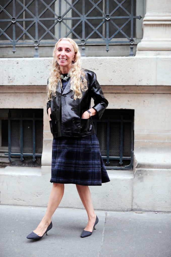 Itališko „Vogue“ vyr. redaktorė Franca Sozzani