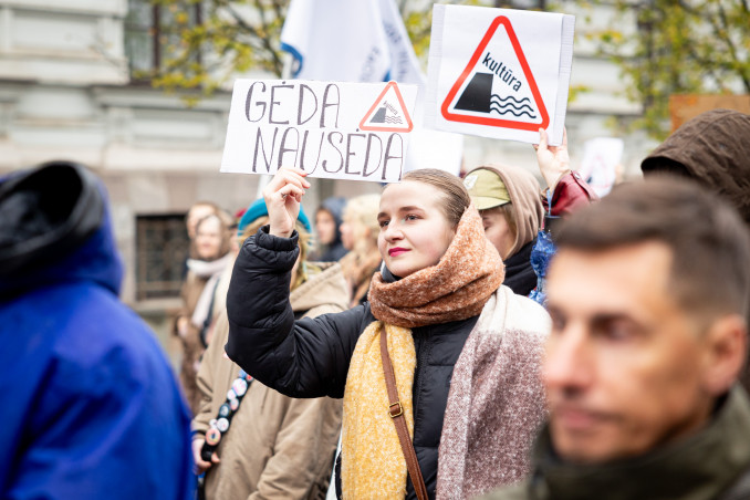 Kultūros asamblėjos įspėjamasis streikas