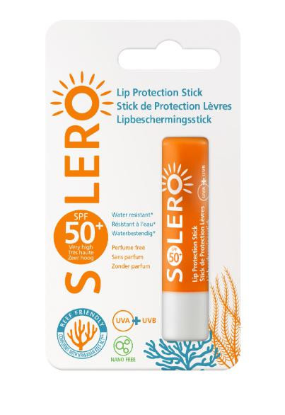 SOLERO SPF50 apsauginis lūpų balzamas