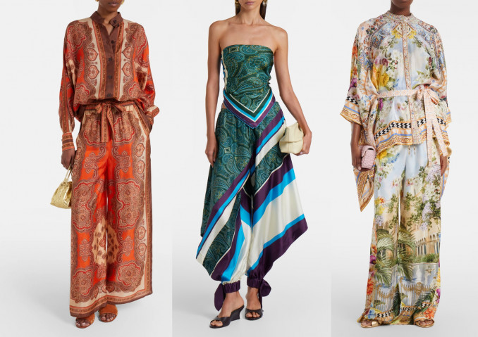 Kelnės: „Zimmermann“, „Alémais“, „Camilla“