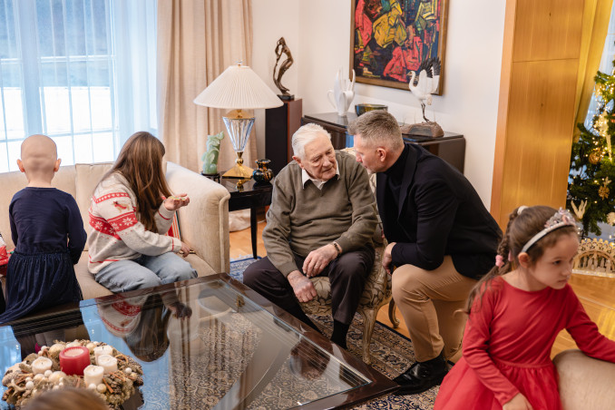 Prezidento Valdo Adamkaus namuose: bendrystė, atjauta ir atvertos širdys