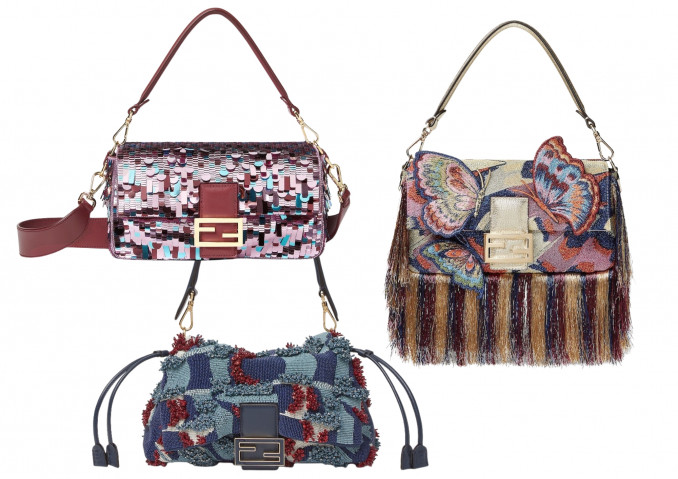 „Fendi“ 2025 m. šventinės kolekcijos rankinės