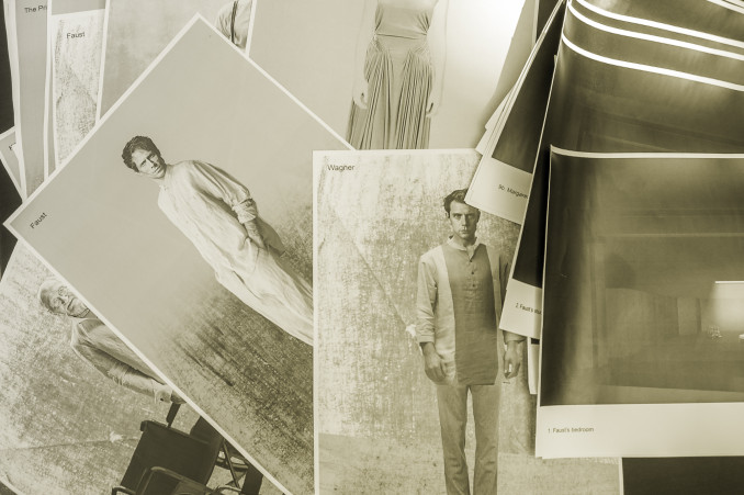 „Fausto“ eskizai