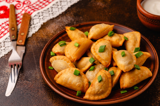 Maži pyragėliai su grybais