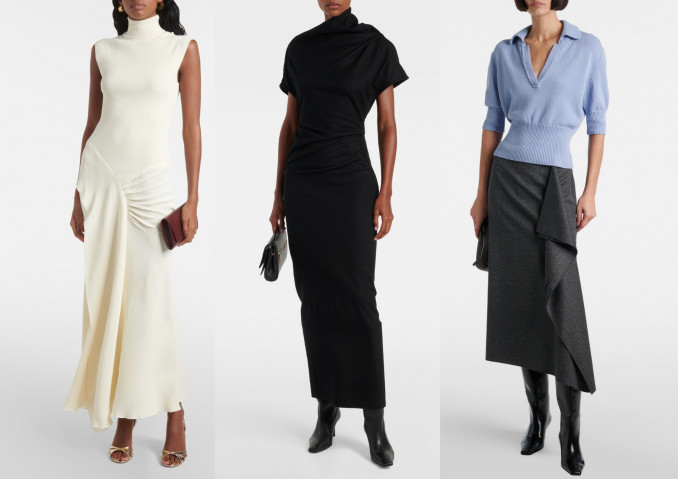 Suknelės, „Victoria Beckham“, „Entire Studios“, sijonas, „Proenza Schouler“