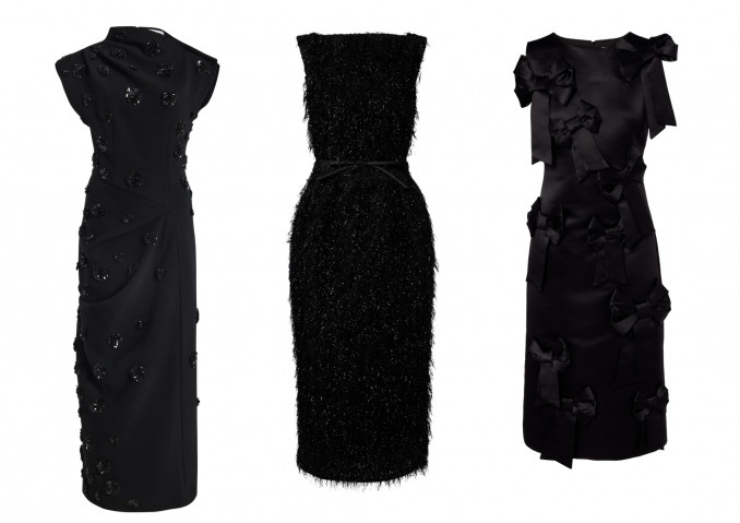 Suknelės: „Michael Kors Collection“, „Erdem“, „Ganni“