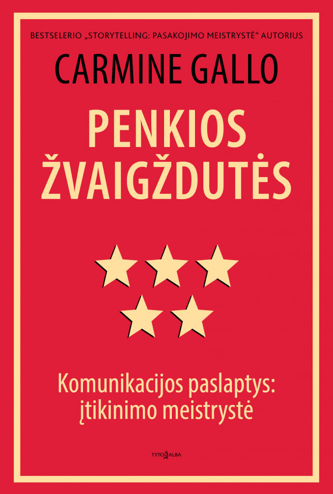 Knyga ,,Penkios žvaigždutės