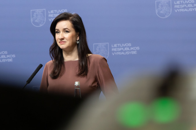 Ministrė pirmininkė Inga Ruginienė