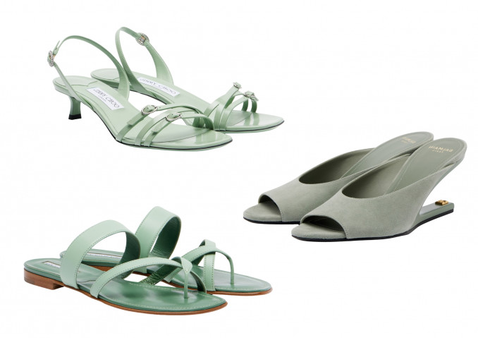 Bateliai: „Jimmy Choo“, „Manolo Blahnik“, „Balmain“