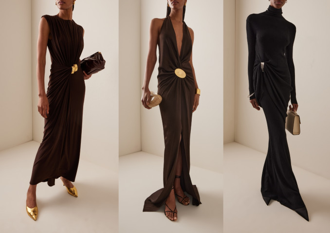 Suknelės: „Brandon Maxwell“ (1,3), „Silvia Tcherassi