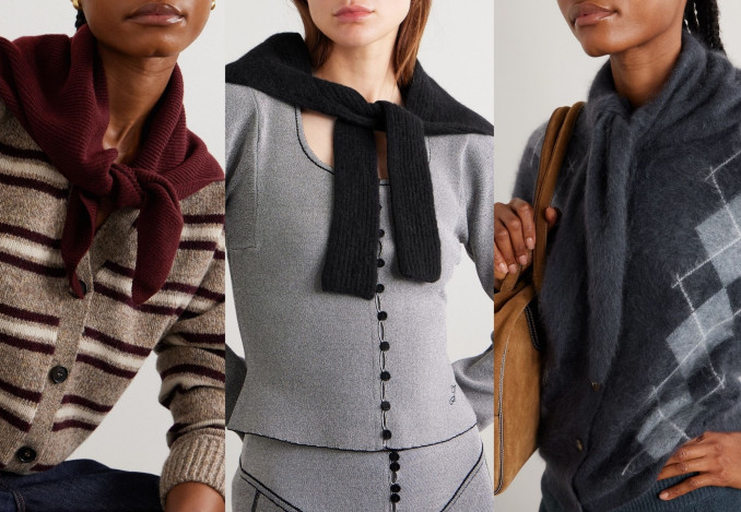 Skarelės: „&Daughter“, „Jacquemus“, „Arch4“