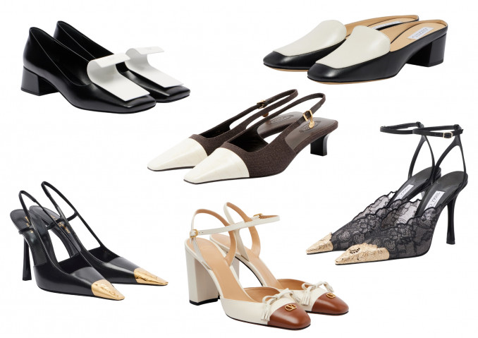 Bateliai: „Prada“, „Gabriela Hearst“, „Tod‘s“, „Saint Laurent“, „Valentino Garavani“, „Jimmy Choo“