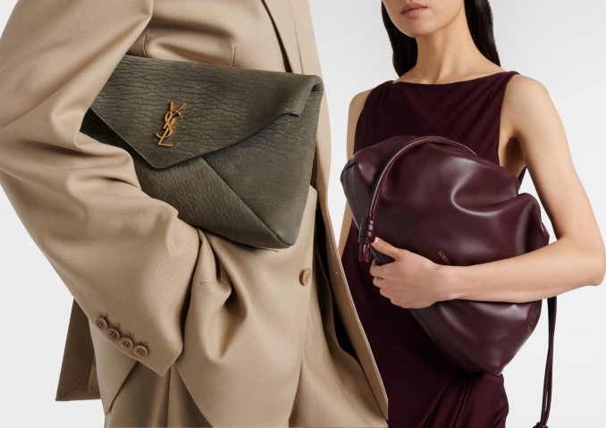 Delninės: „Saint Laurent“, „Loewe“