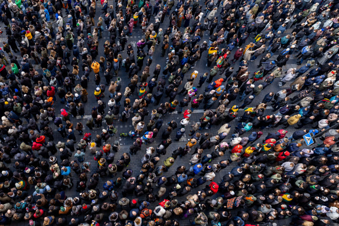 Protestas „Šalin rankas nu laisvo žodžio! Nepasiduosime“.