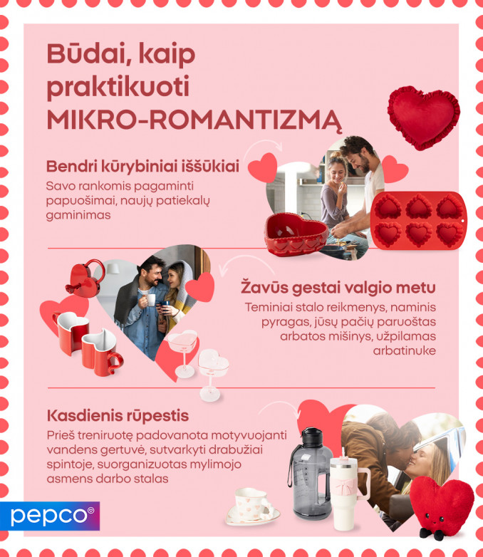Mikro-romantizmas – kaip maži gestai kuria didelę meilę?