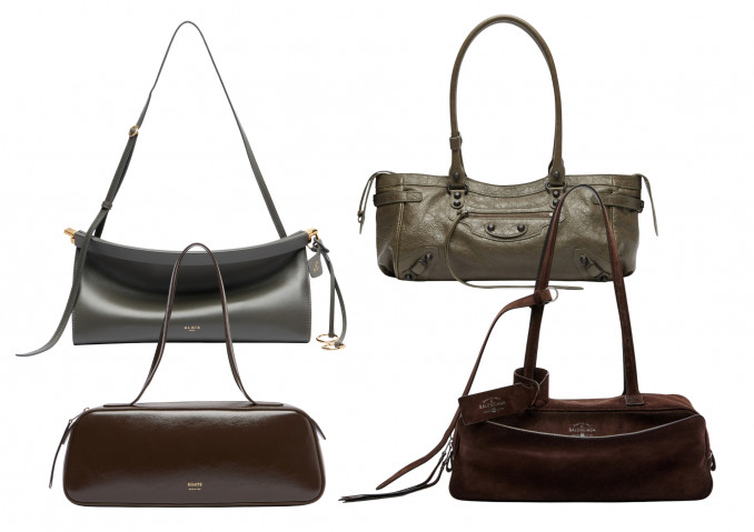 Rankinės: „Alaia“, „Khaite“, „Balenciaga“