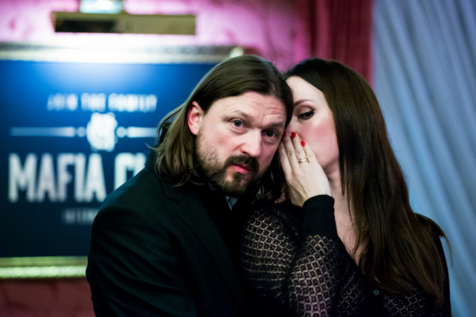 V. Bičkutė su vyru