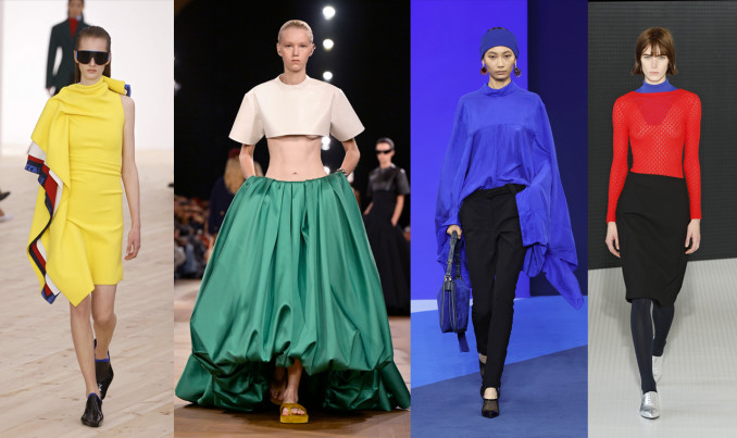 Loewe, Balenciaga, Lanvin, Jil Sander