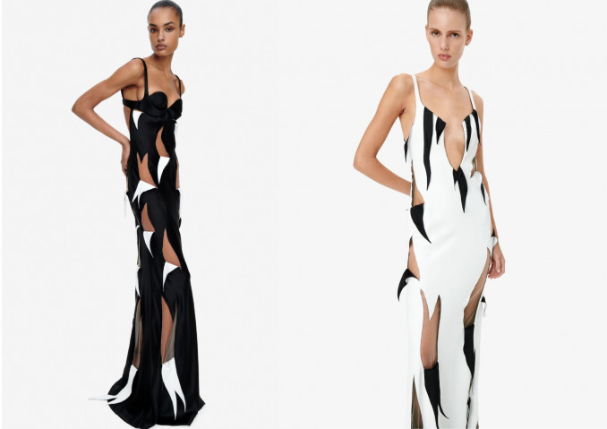 D. Roseberry sukurtas suknelės modelis „Torn“, „Schiaparelli“