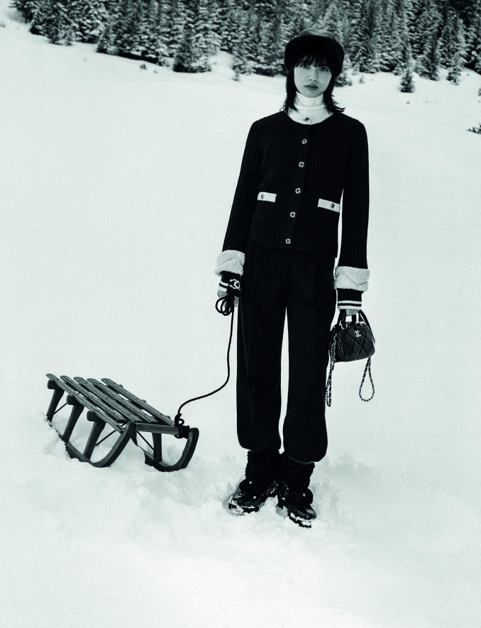 CHANEL pristato naujausią COCO NEIGE 2025/26 žiemos kolekciją