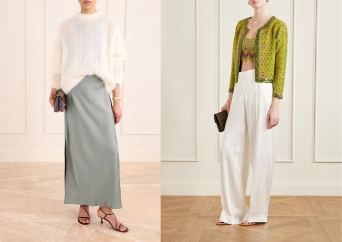 Sijonas, „Brunello Cucinelli“, braletė, „Bode“