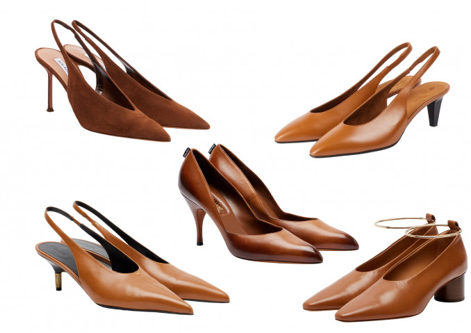 Rudi bateliai: „Aquazzura“, „Miu Miu“, „Khaite“, „Loro Piana“, „Jil Sander“