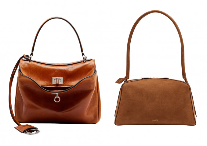 Rankinės: „Balenciaga“, „Alaia“