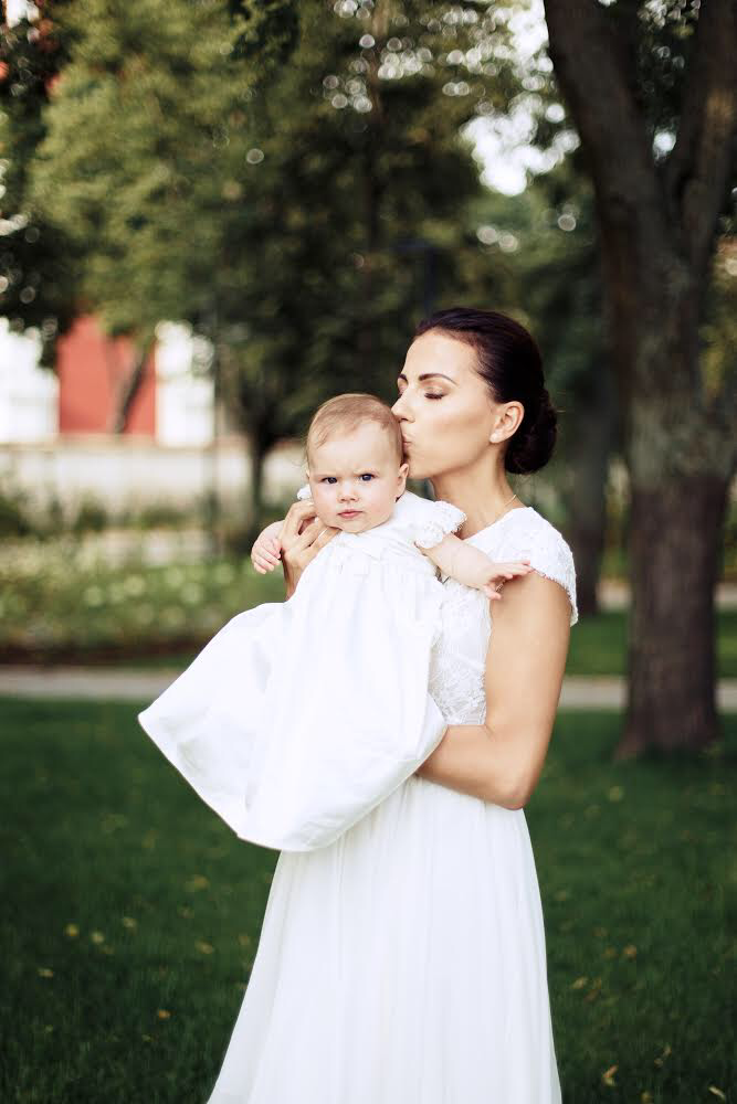 J. Žižė su mažąja Lėja