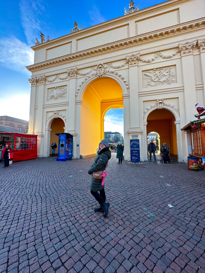 Prie mažųjų Brandeburgo vartų Potsdame