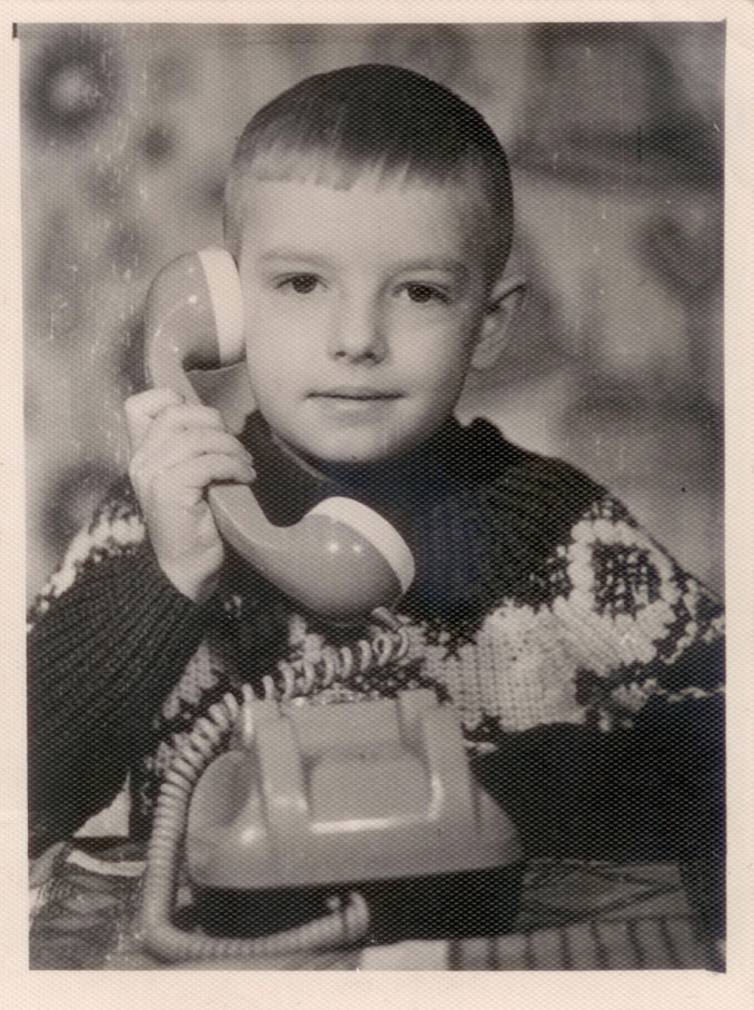 Arūnas Sakalauskas vaikysteje