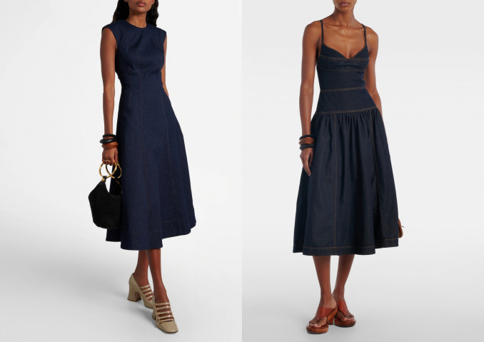 Suknelės: „Zimmermann“, „Veronica Beard“