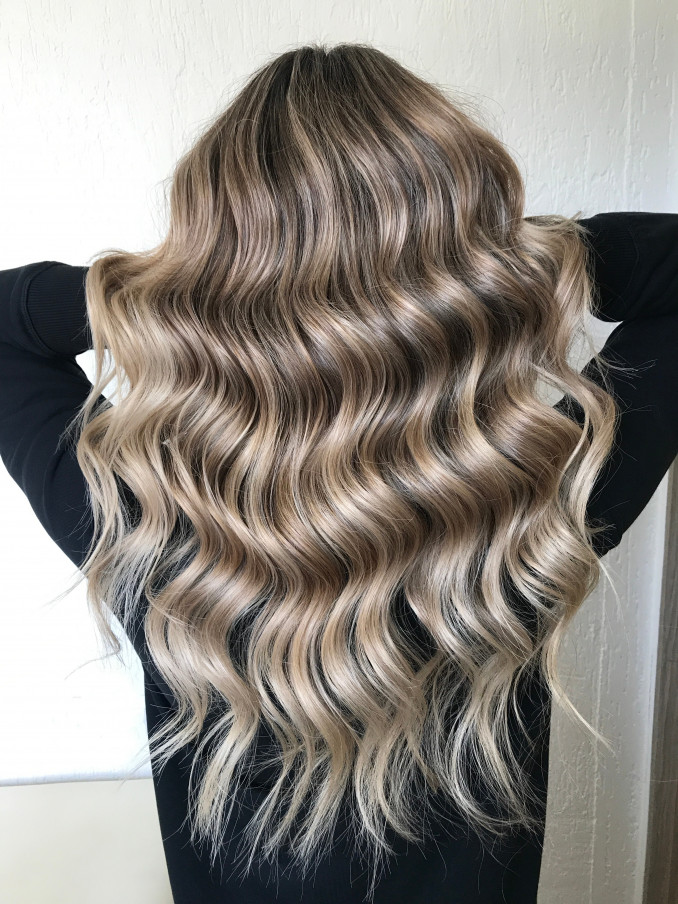 Balayage dažymas